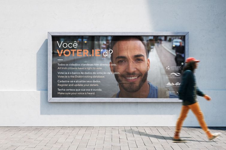 Voter.ie billboard