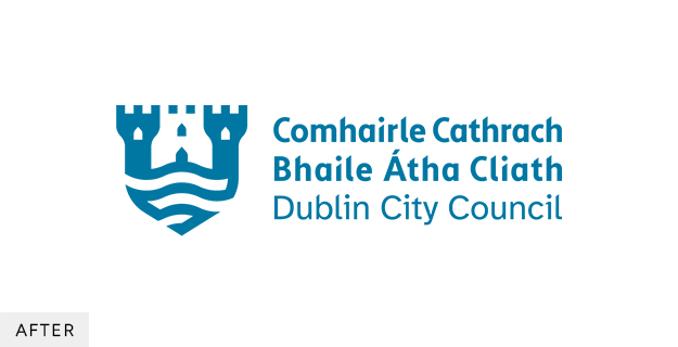 DCC Logo After Dublin City Council new logo